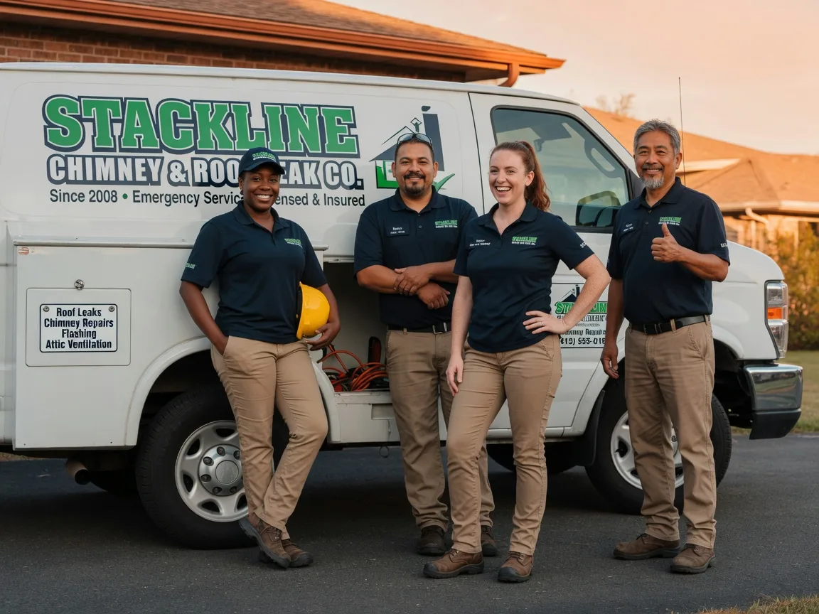 Chimney flashing repair company in Lovington, IL